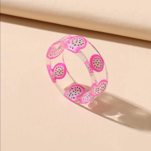 💜Fruit pattern ring - Picture 3 of 3